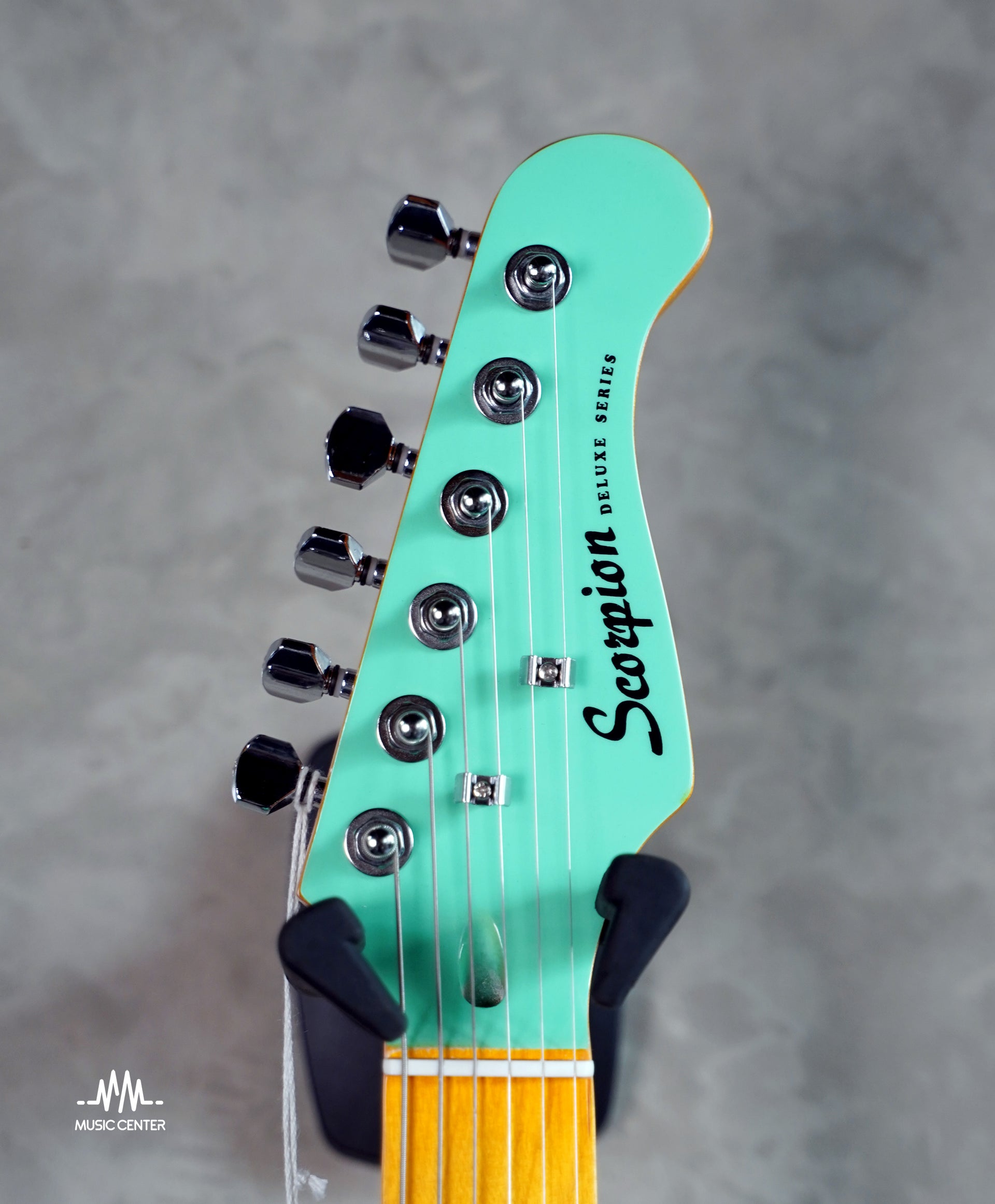 Scorpion ST130 Electric Guitar Telecaster, Surf Green