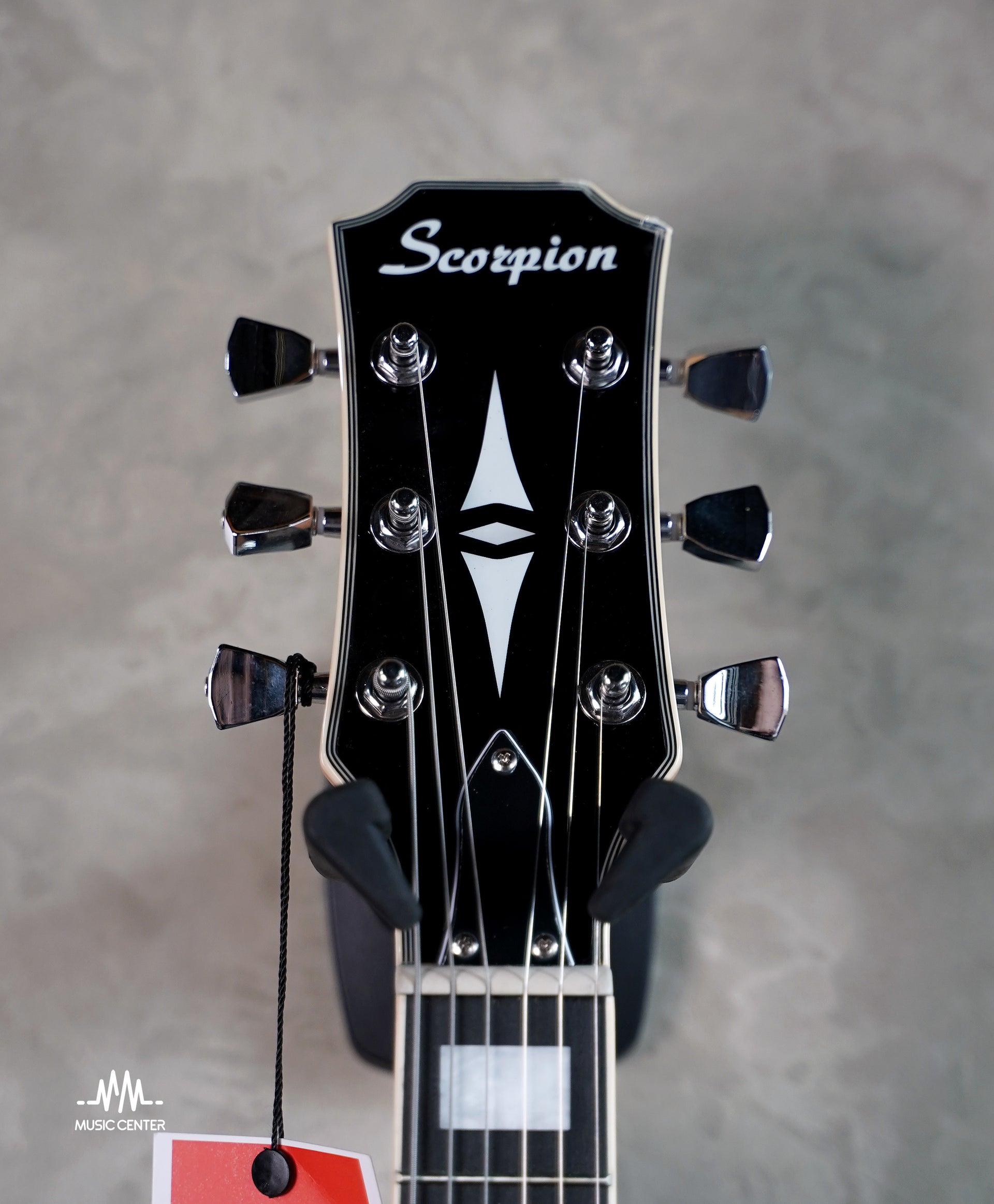 Scorpion LP610 Les Paul Electric Guitar, Black