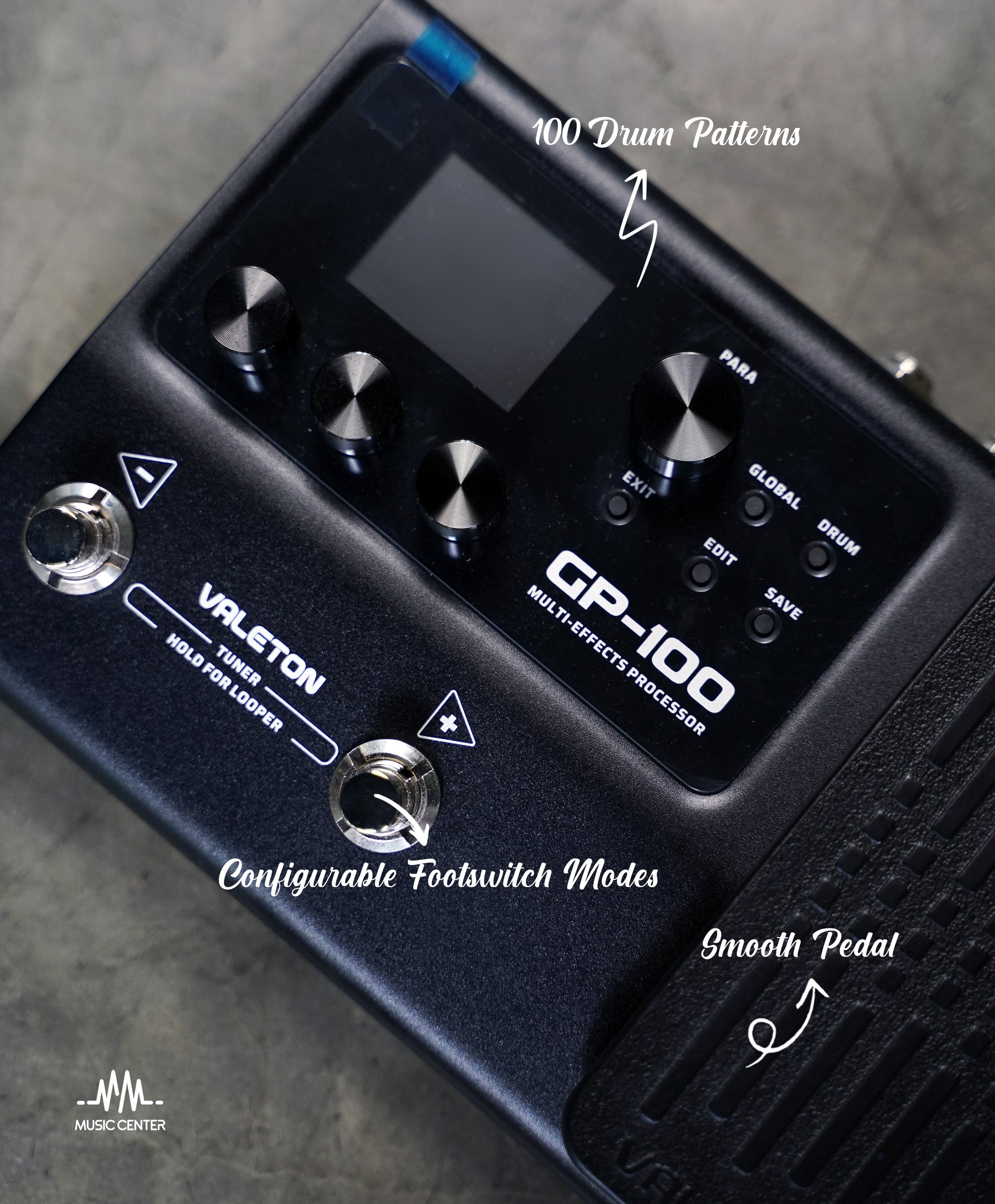 VALETON GP100 Multi Effects, Black