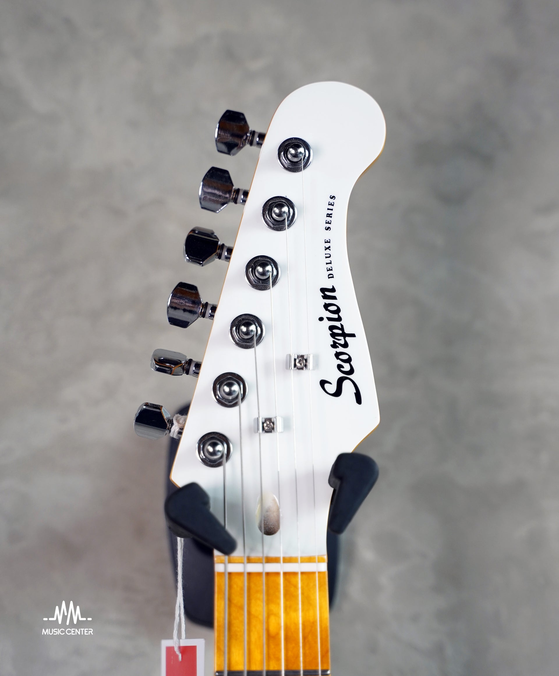 Scorpion SS120 Electric Guitar Stratocaster, White