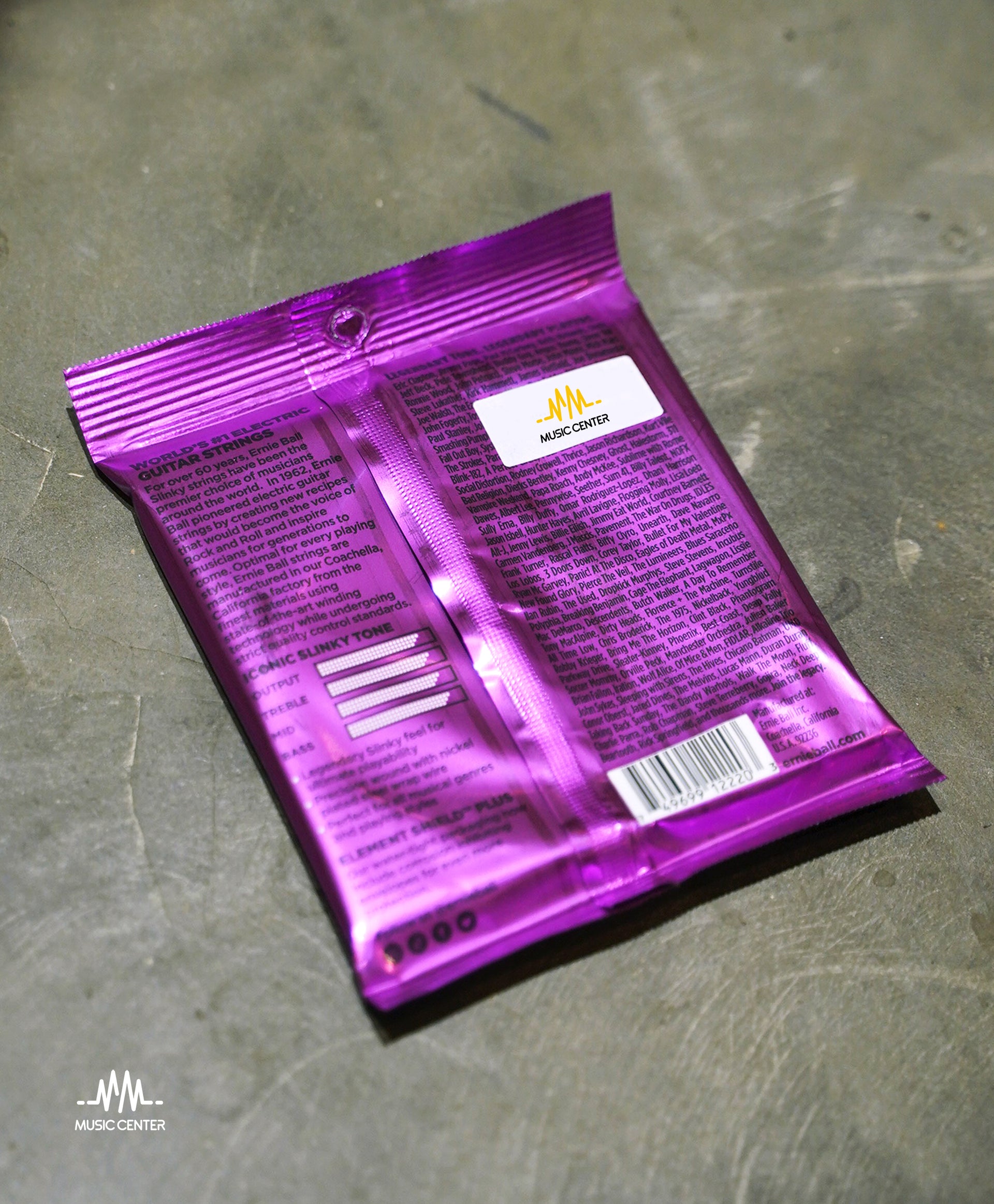 Ernie Ball Power Slinky 2220 Nickel Wound Electric Guitar Strings, 11-48