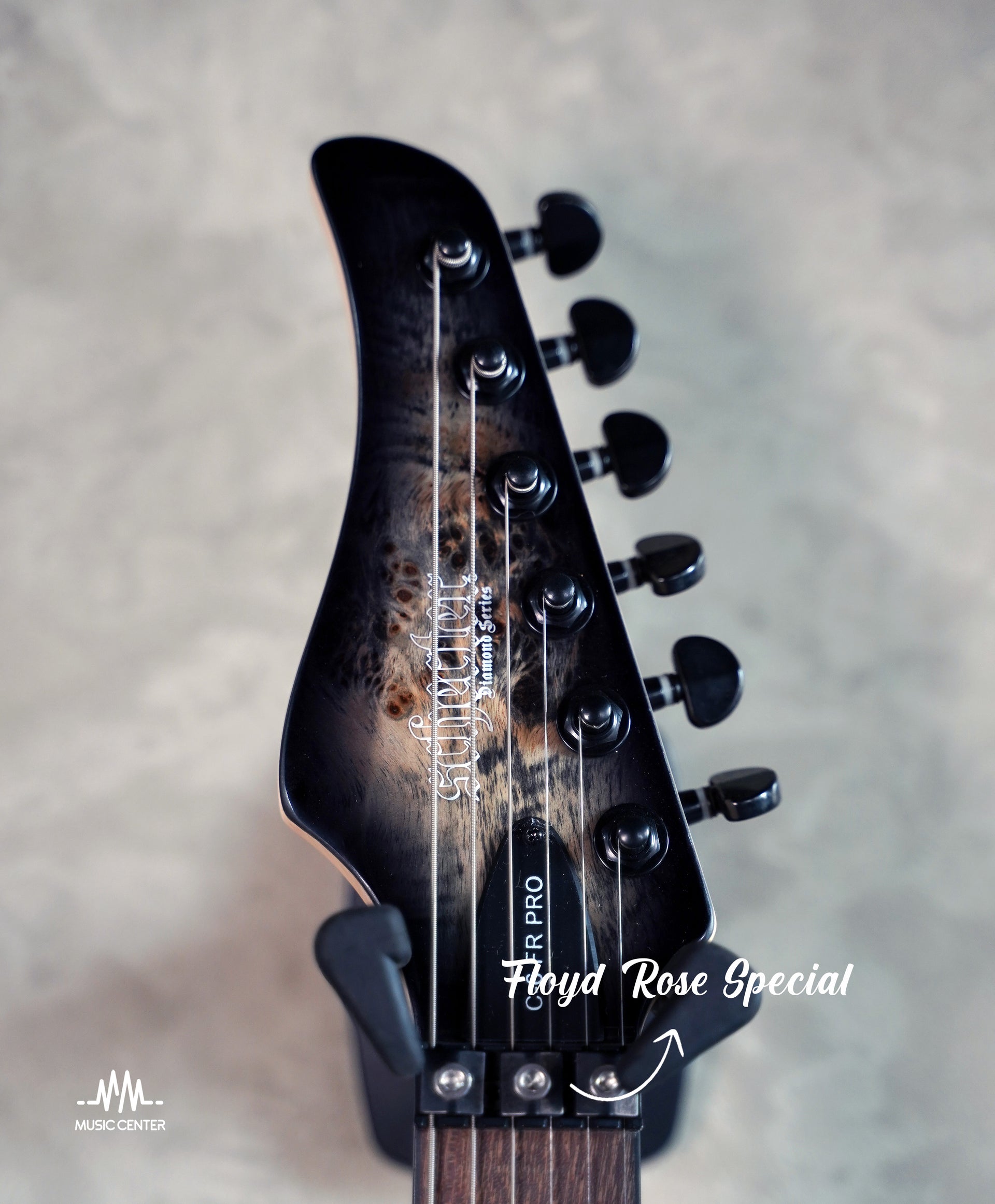 Schecter C6 Pro FR, Charcoal Burst