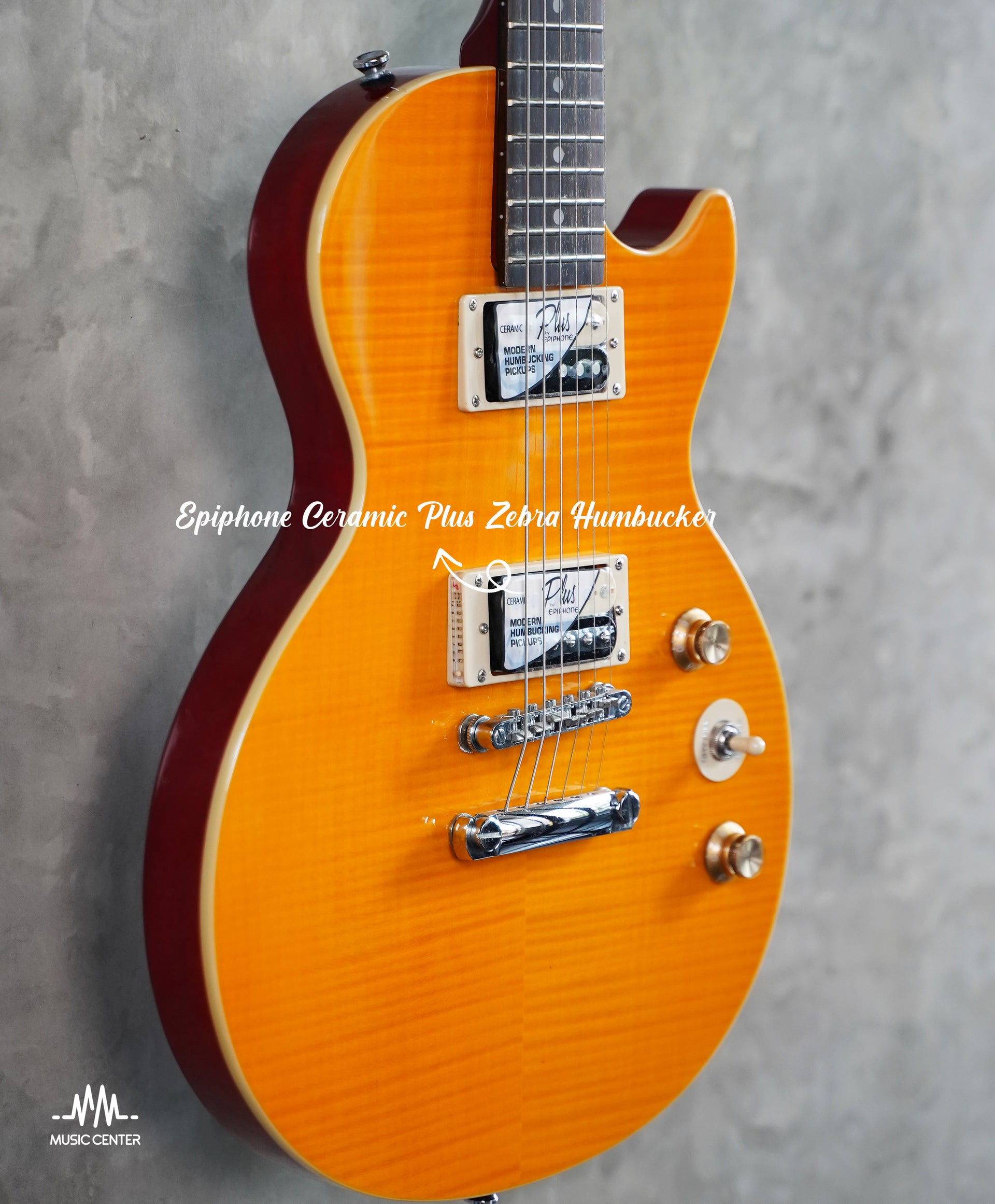 Epiphone Les Paul Performance Pack Slash Electric Guitar, Appetite Amber