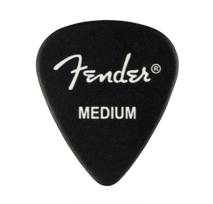 Fender Tom DeLonge 351 Celluloid Guitar Picks, 6-Pack