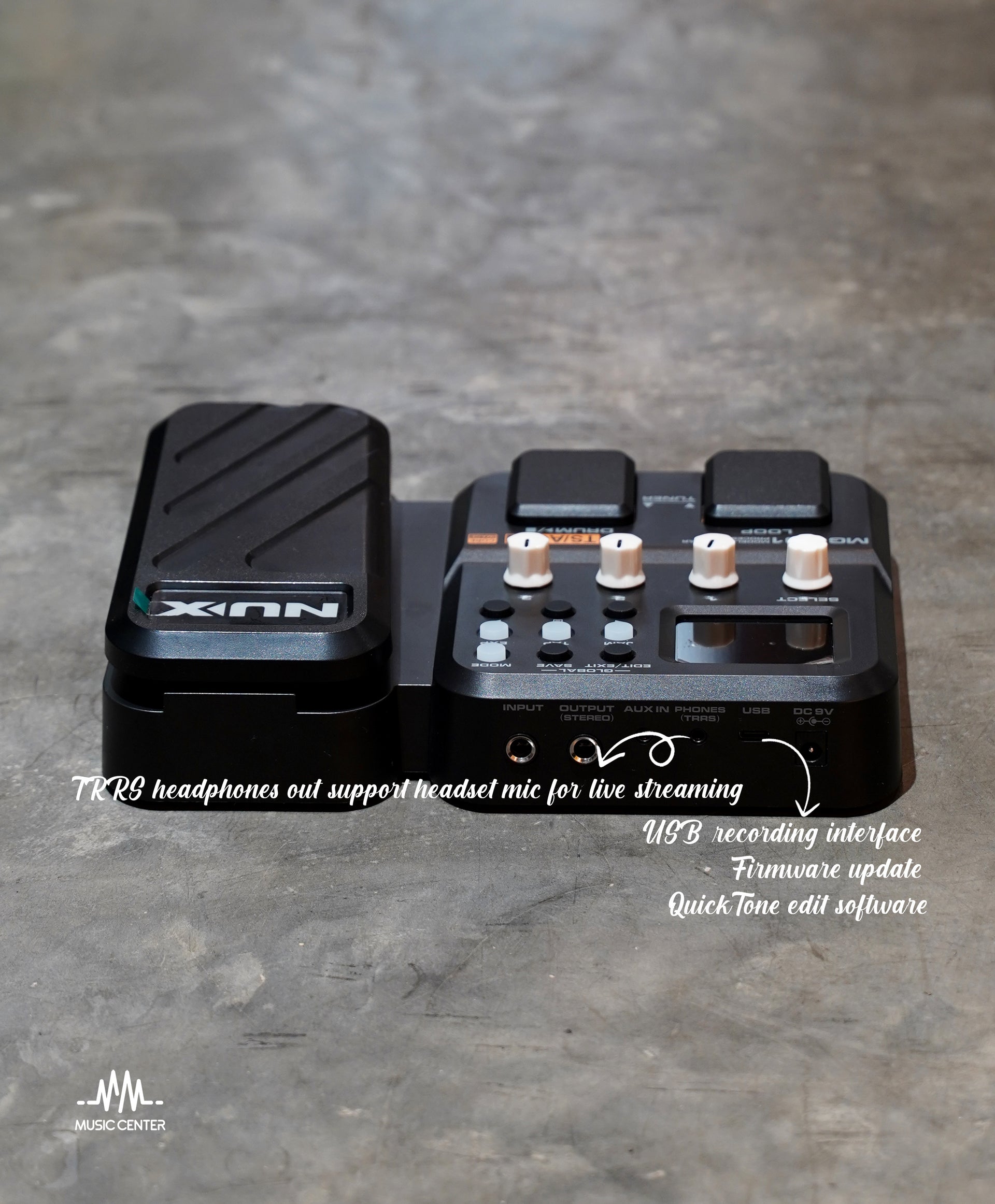 Nux MG101 Modeling Guitar Effect Processor